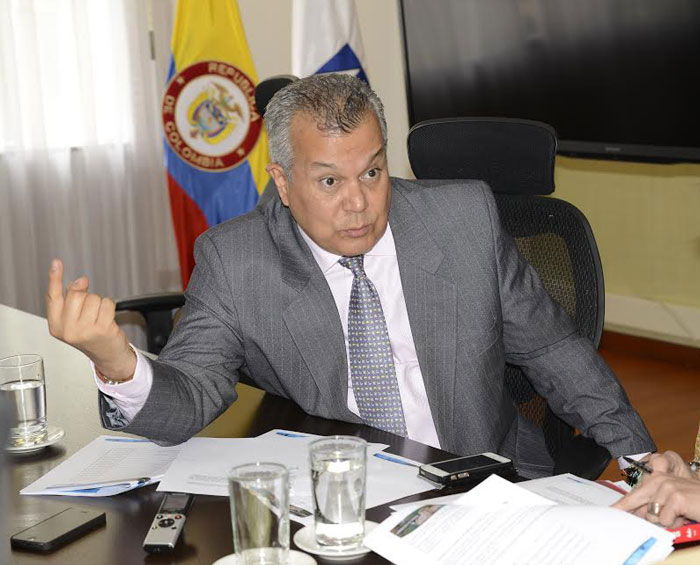 director general del Instituto Geográfico Agustín Codazzi (IGAC), Juan Antonio Nieto Escalante