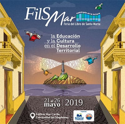 Programación de FILSMAR del 21 al 26 de mayo de 2109 en Unimagdalena en Santa Marta